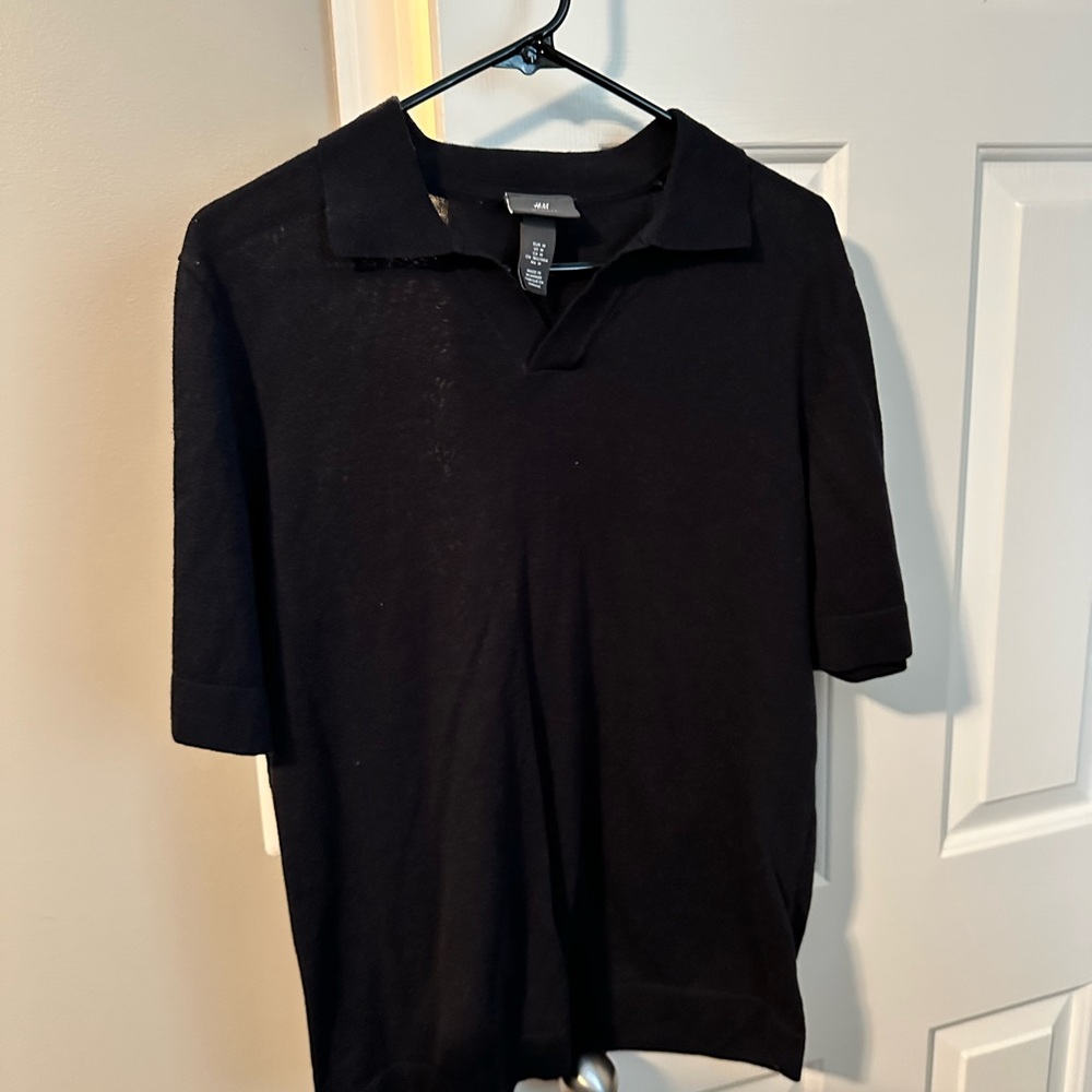 H&M Classic navy blue Polo Shirt
